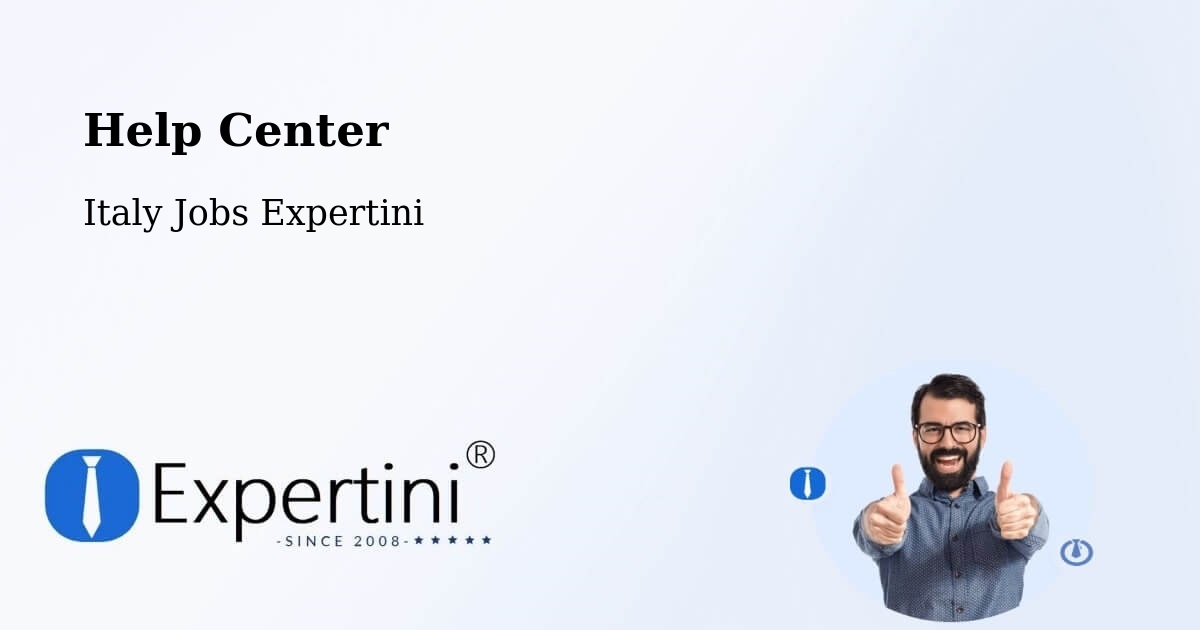 Help Center – Narni - Italy Jobs Expertini